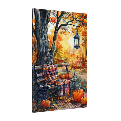 .75" Matte Canvas - Golden Pause in Fall