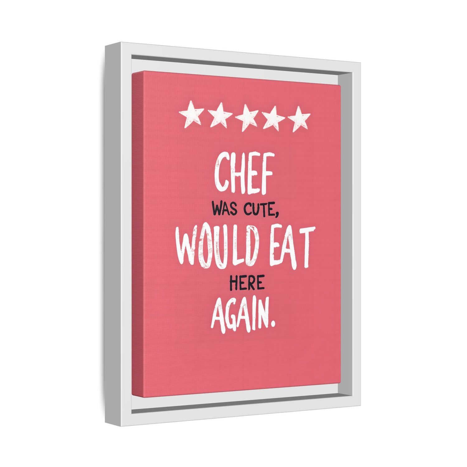 Framed Canvas - Chef’s Charm