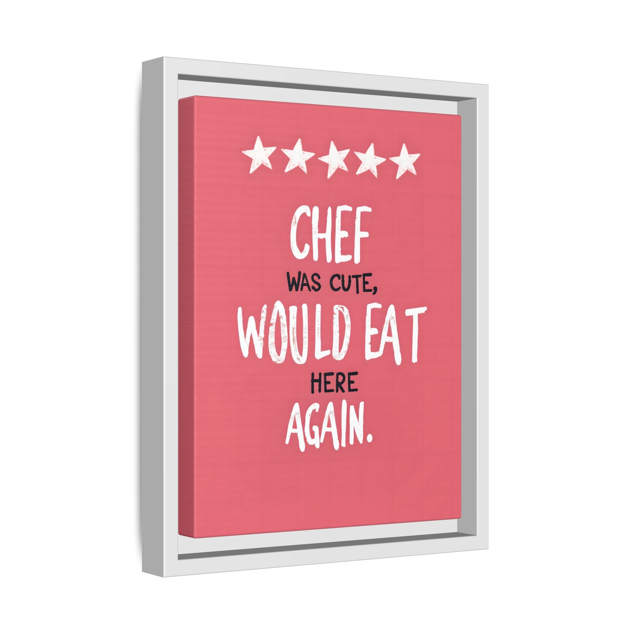 Framed Canvas - Chef’s Charm