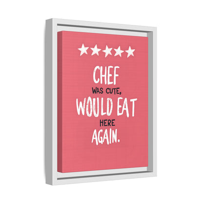 Framed Canvas - Chef’s Charm