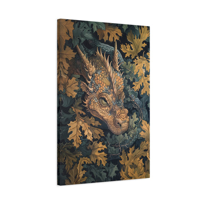 1.25" Matte Canvas - Enchanted Forest Dragon