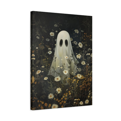 1.25" Matte Canvas - Daisy Meadow Ghost