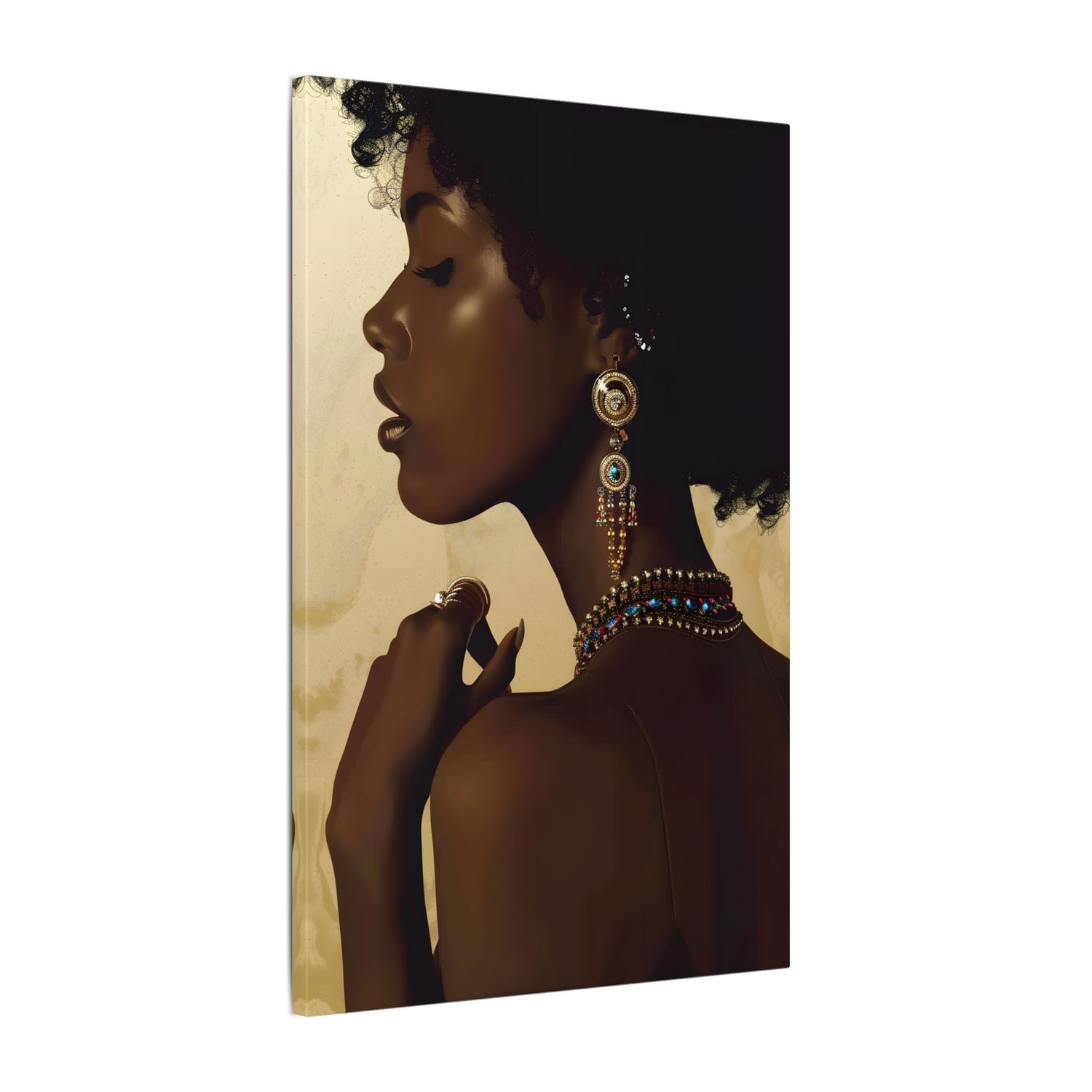 .75" Matte Canvas - Regal Jewel Toned Muse