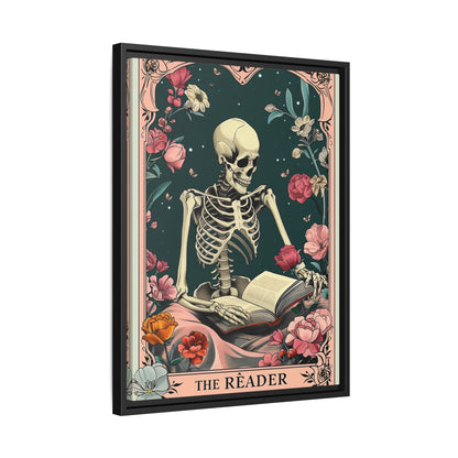 Framed Canvas - The Eternal Reader