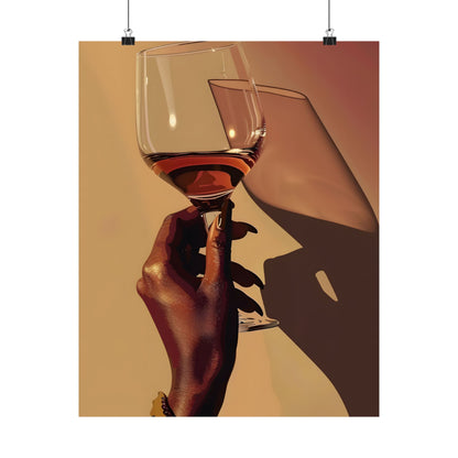 Golden Hour Wine Toast