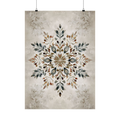 Nordic Botanical Snowflake