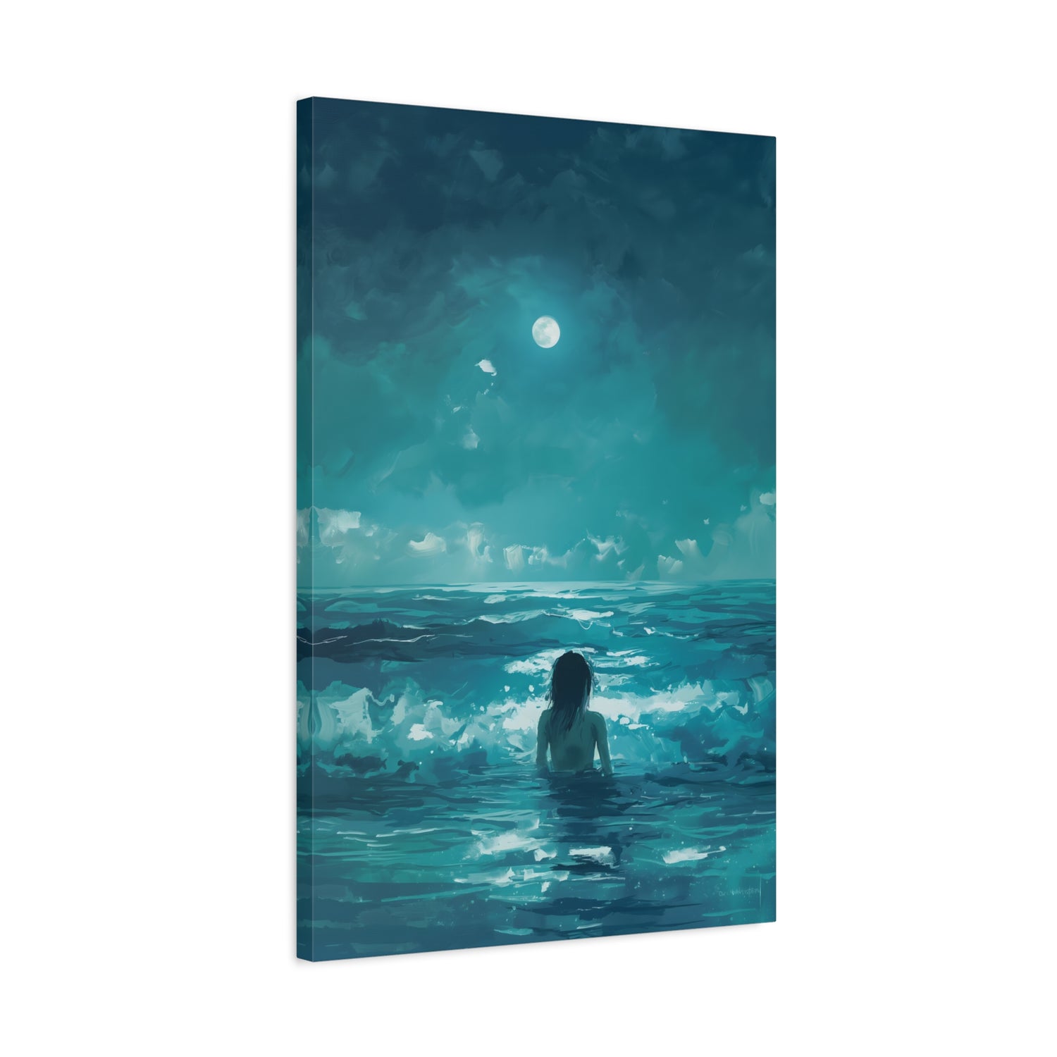 1.25" Matte Canvas - Married to the Sea