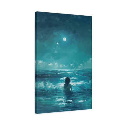1.25" Matte Canvas - Married to the Sea