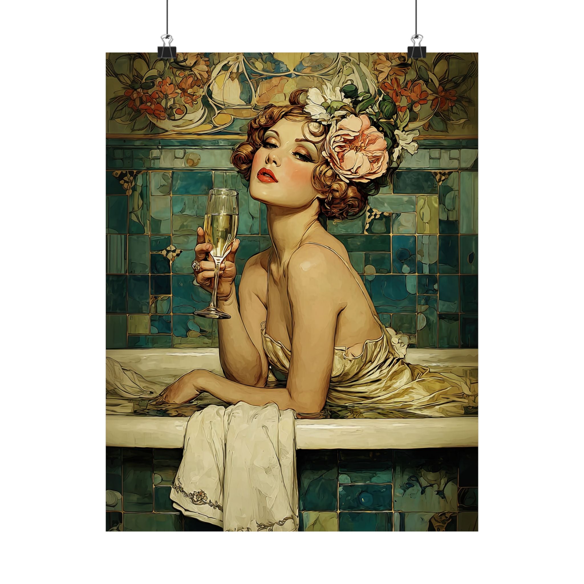 Champagne Bathtub Coquette