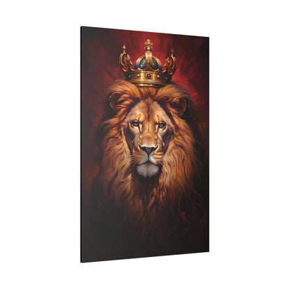 .75&quot; Matte Canvas - Majestic Lion Royale