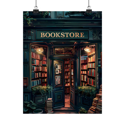 Midnight Bookstore Glow