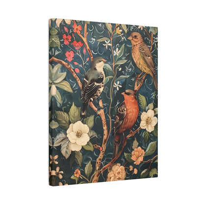 .75" Matte Canvas - Robin and Sparrow Symphony