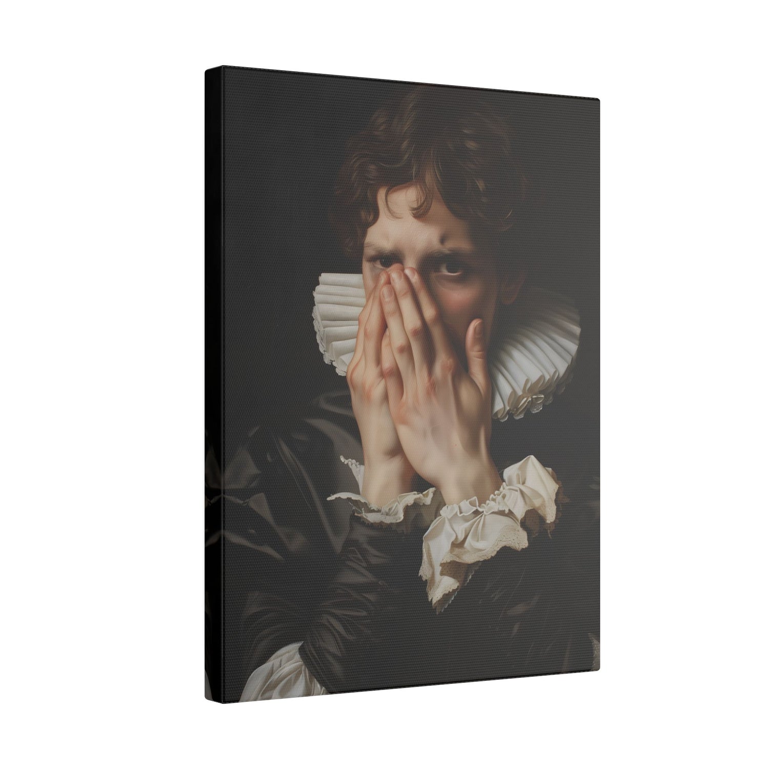 .75" Matte Canvas - The Foul Flush Reaction