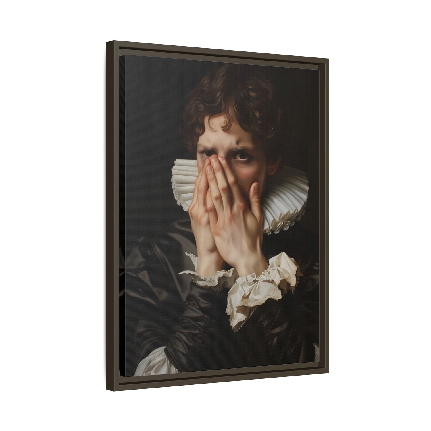 Framed Canvas - The Foul Flush Reaction