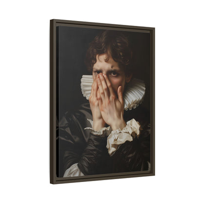 Framed Canvas - The Foul Flush Reaction