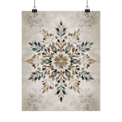 Nordic Botanical Snowflake