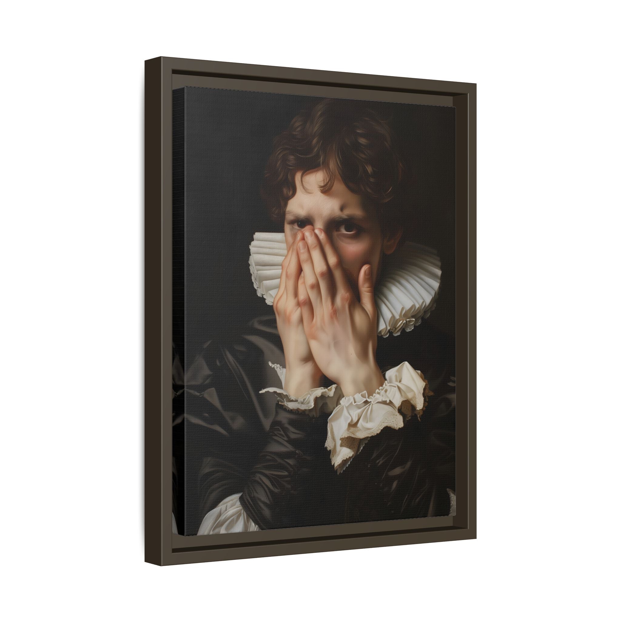 Framed Canvas - The Foul Flush Reaction