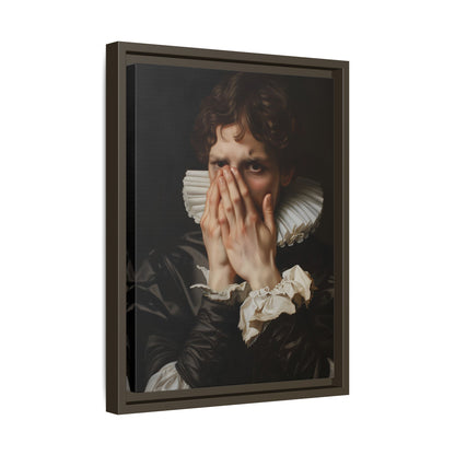Framed Canvas - The Foul Flush Reaction