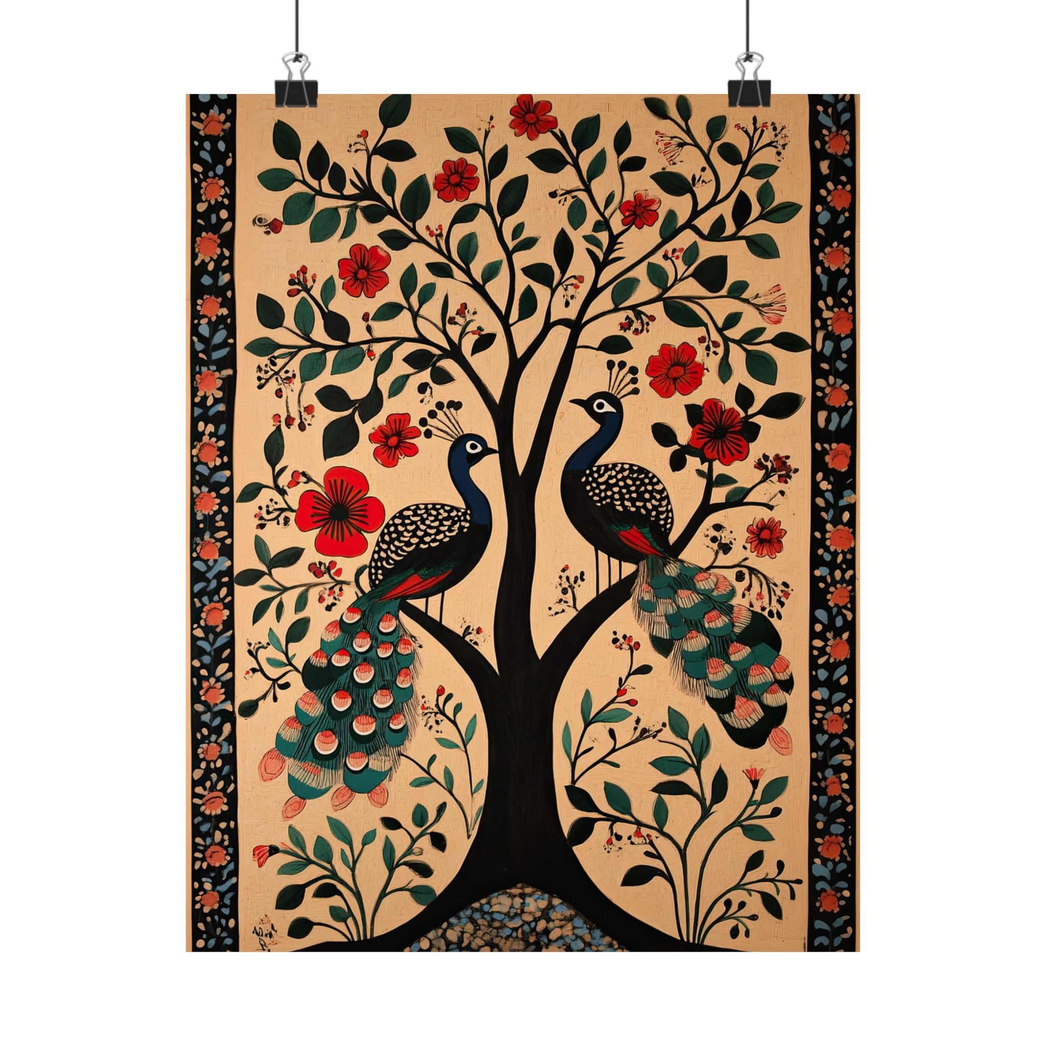 Lovers Under Blooming Canopy