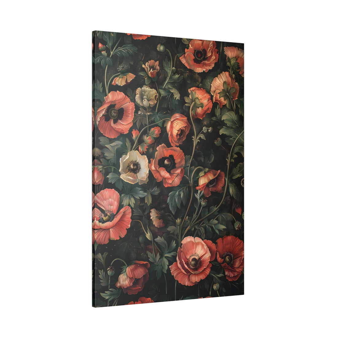 .75" Matte Canvas - Enchanted Poppy Reverie
