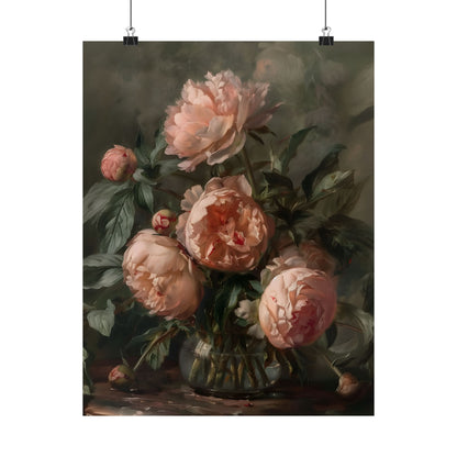 Vintage Blush Peony Bouquet