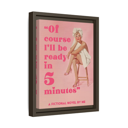 Framed Canvas - Ready in 5 Minutes