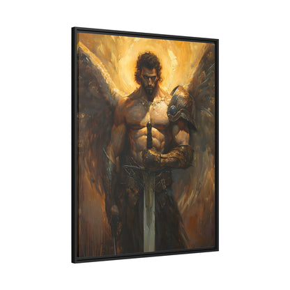 Framed Canvas - Celestial Warrior&