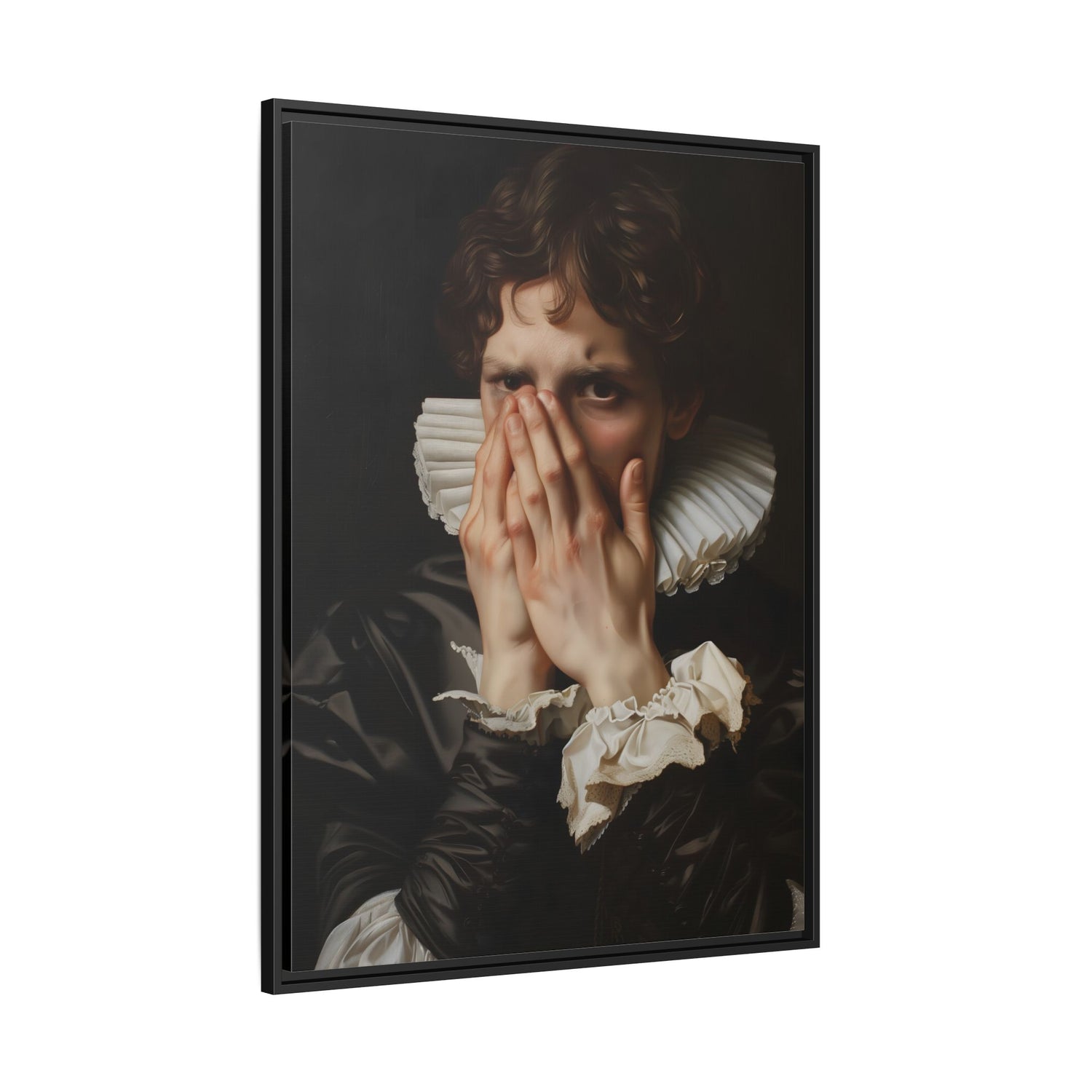 Framed Canvas - The Foul Flush Reaction