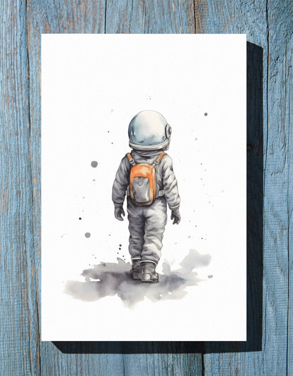 .75&quot; Matte Canvas - Backpack to the Stars