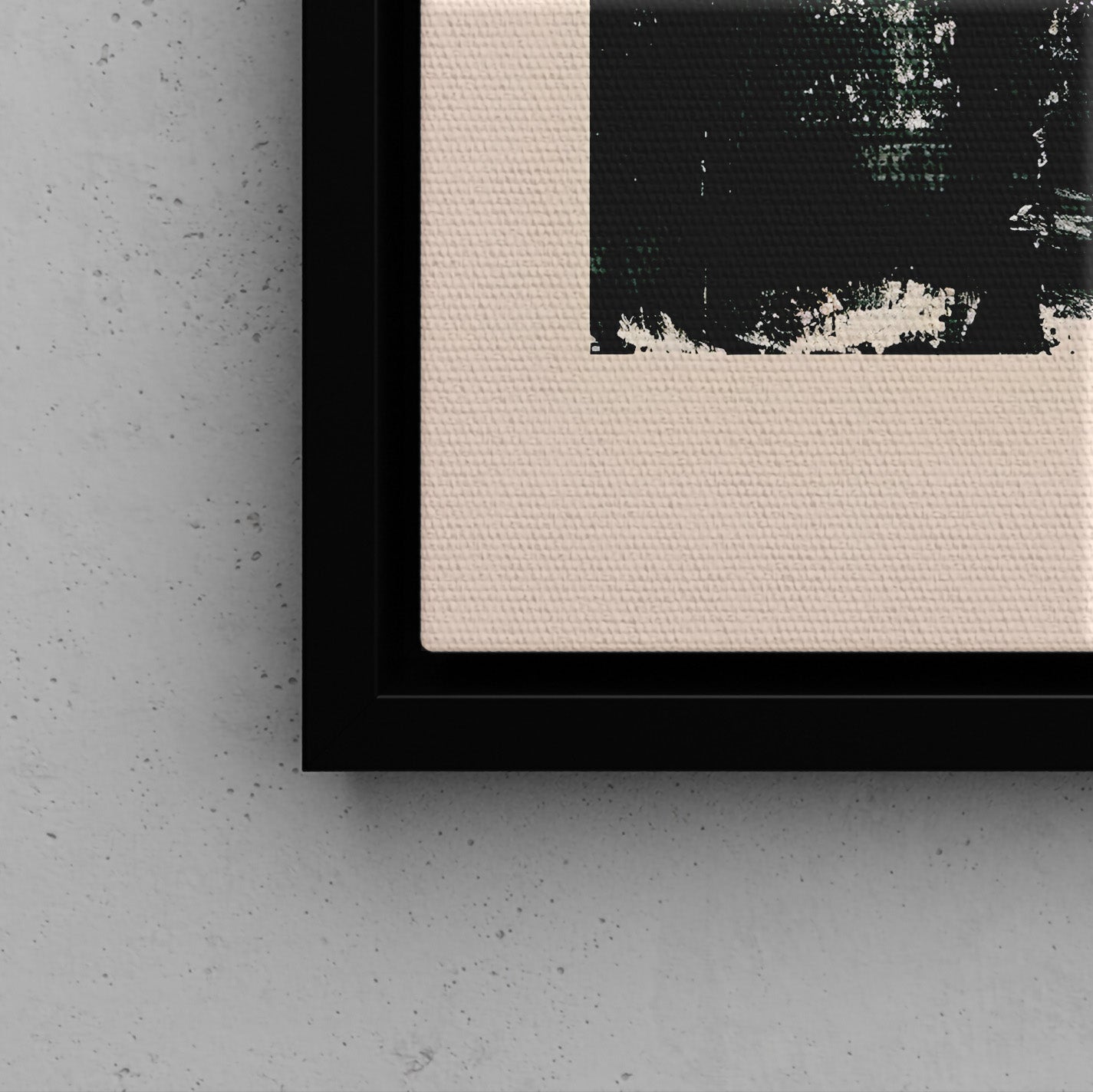 Framed Canvas - Sage Geometry Botanicals