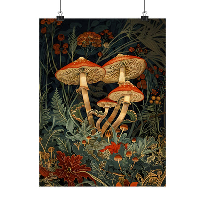 Elegant Mushroom Reverie