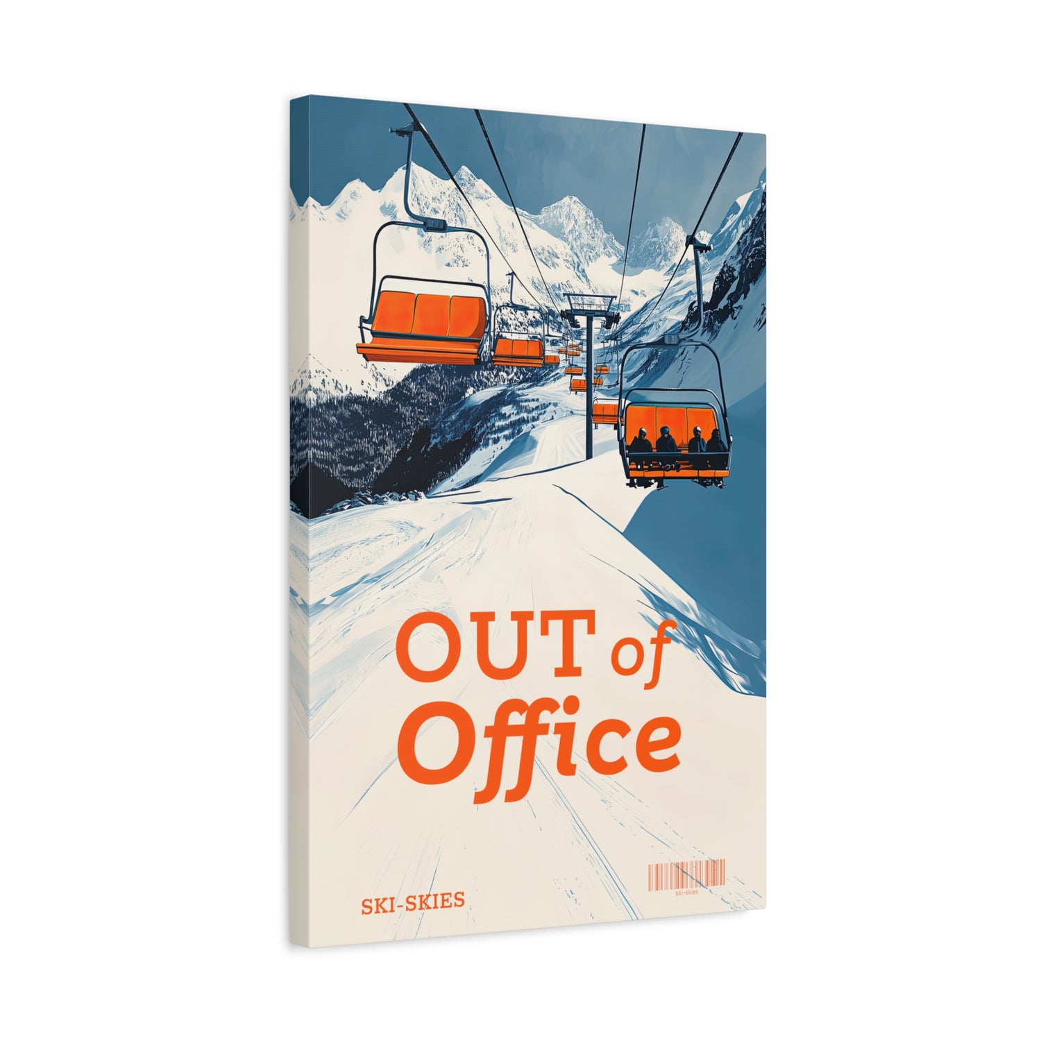 1.25" Matte Canvas - Out of Office Skies