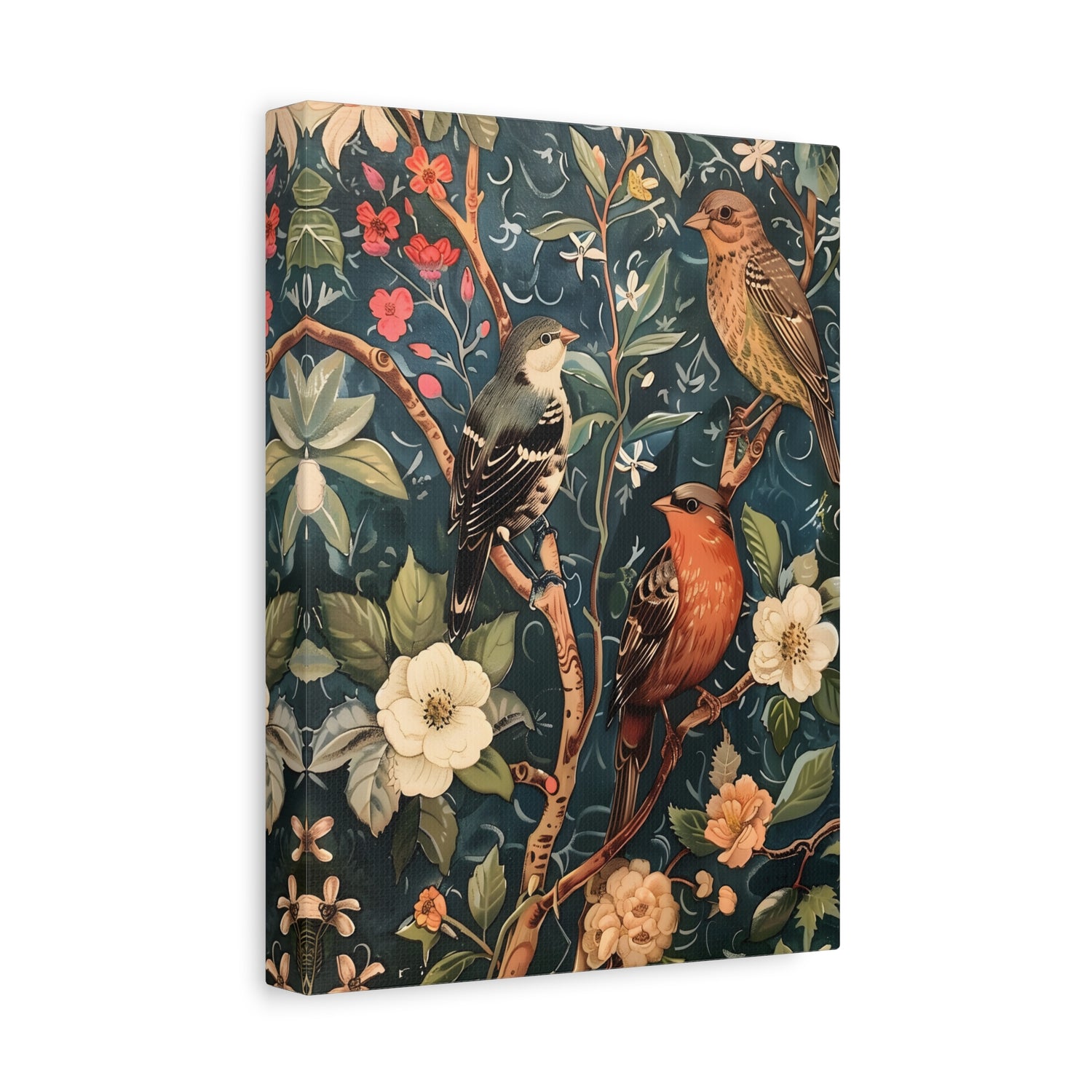 1.25" Matte Canvas - Robin and Sparrow Symphony