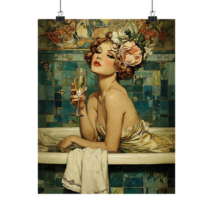 Champagne Bathtub Coquette