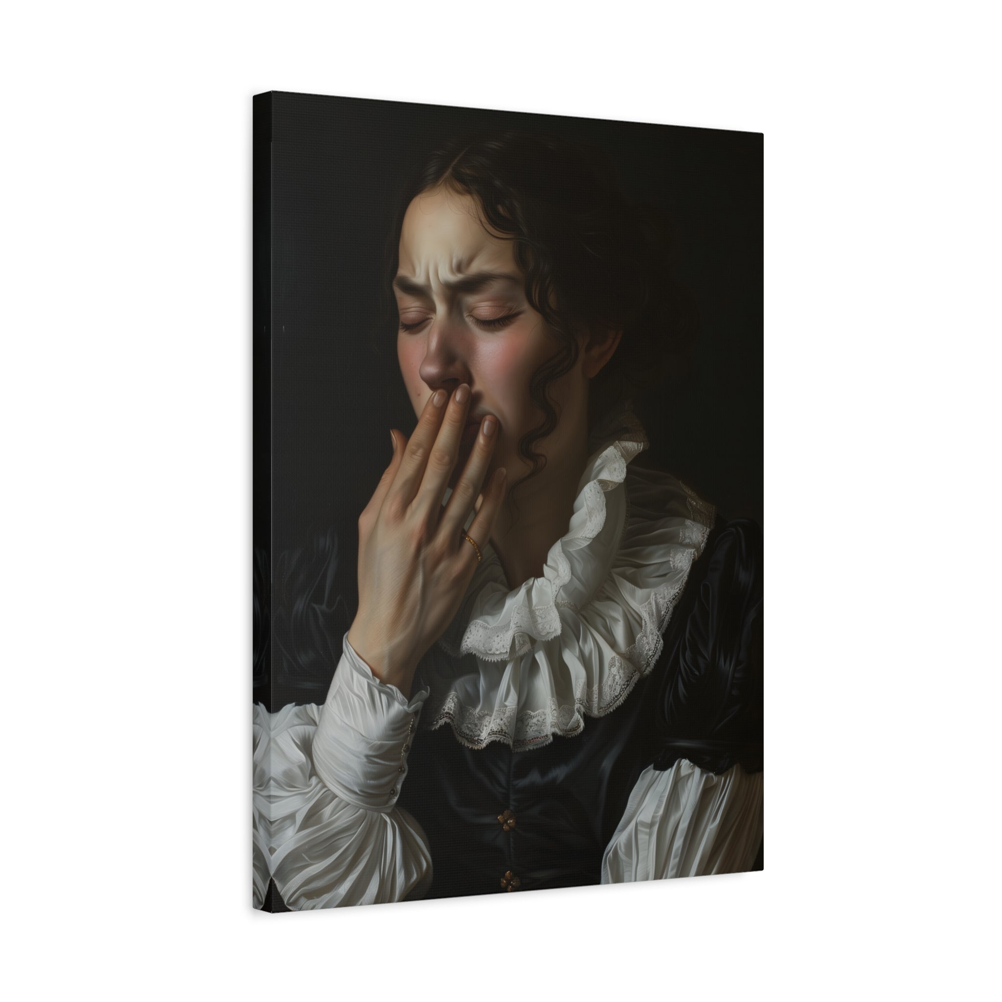 1.25" Matte Canvas - Oh No, It Hit Me