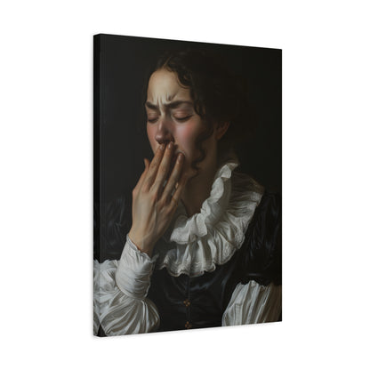 1.25" Matte Canvas - Oh No, It Hit Me
