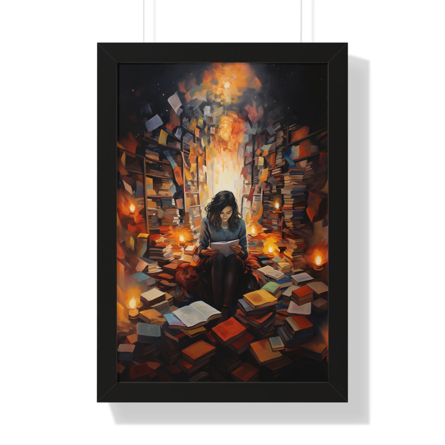 Framed Paper Print - The Sanctuary of Stories