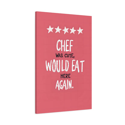 1.25" Matte Canvas - Chef’s Charm
