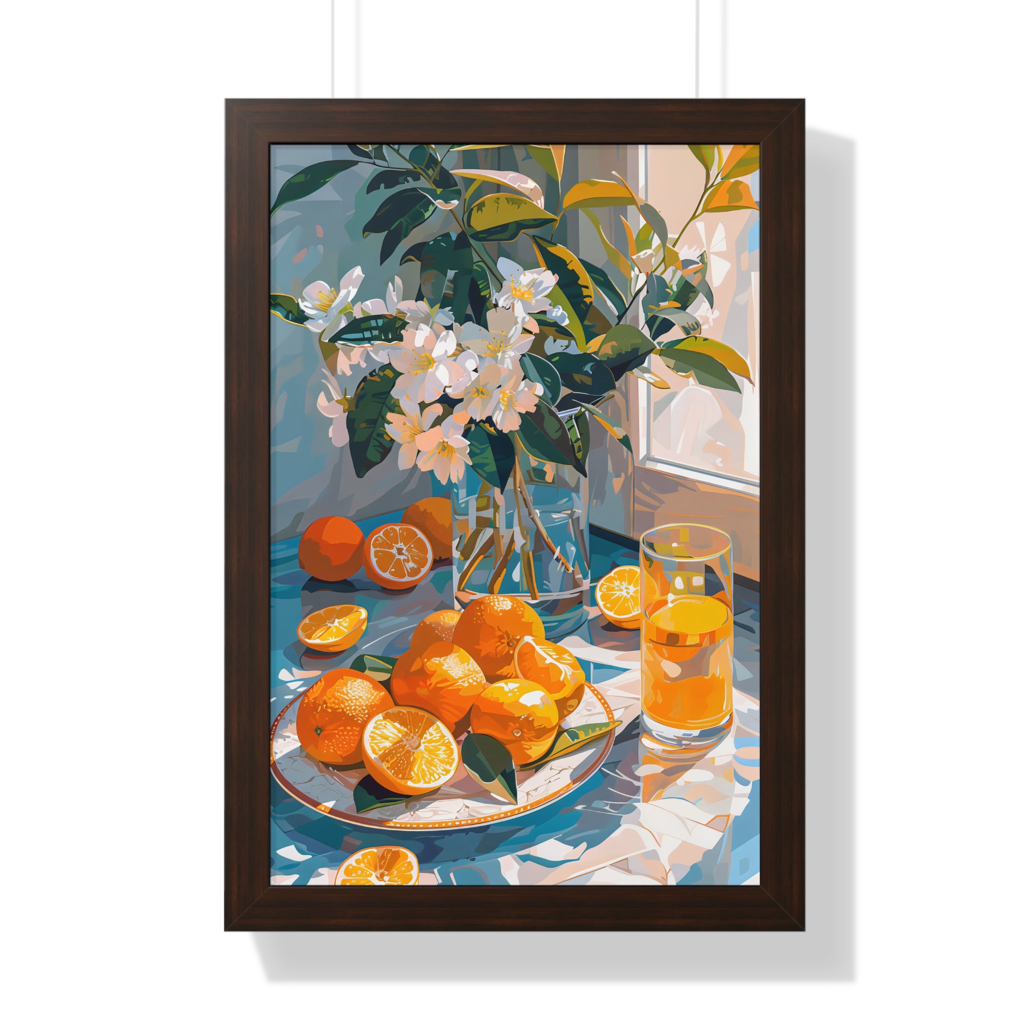 Framed Paper Print - Citrus Blossom Morning