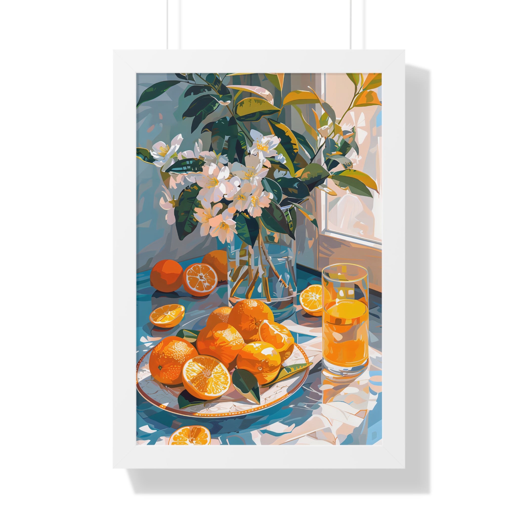 Framed Paper Print - Citrus Blossom Morning