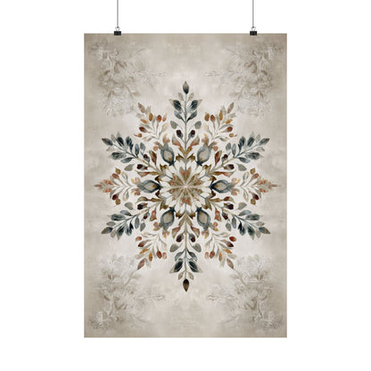 Nordic Botanical Snowflake