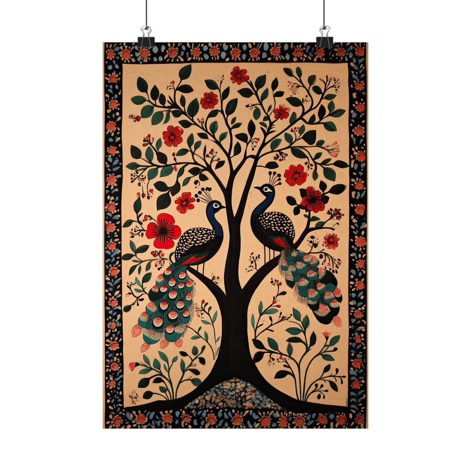 Lovers Under Blooming Canopy