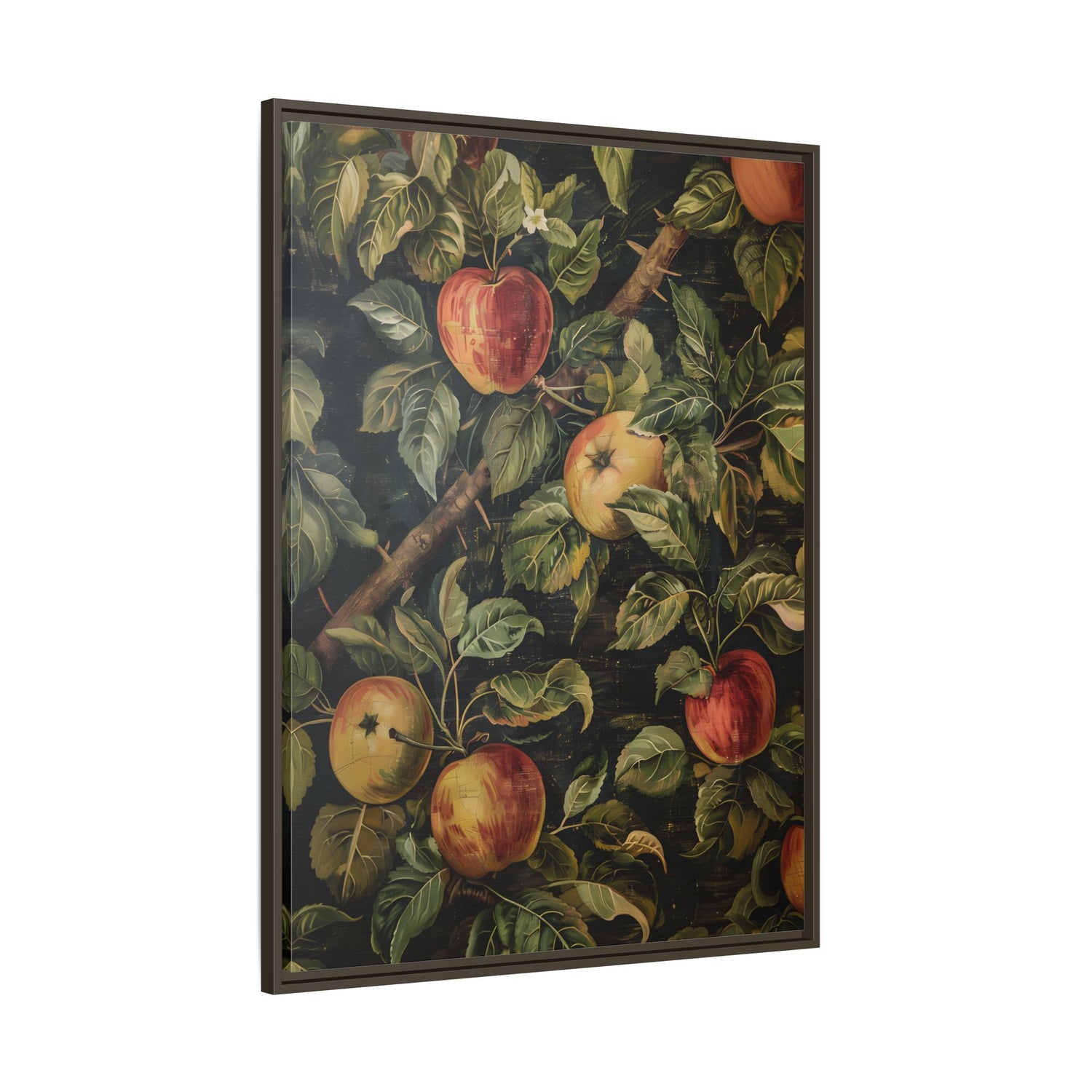 Framed Canvas - Orchard Harvest Apples