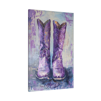 .75" Matte Canvas - Violet Cowgirl Spirit