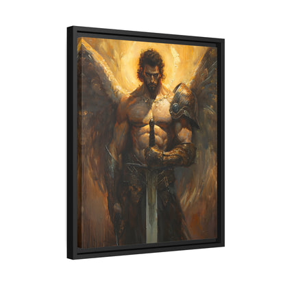 Framed Canvas - Celestial Warrior&