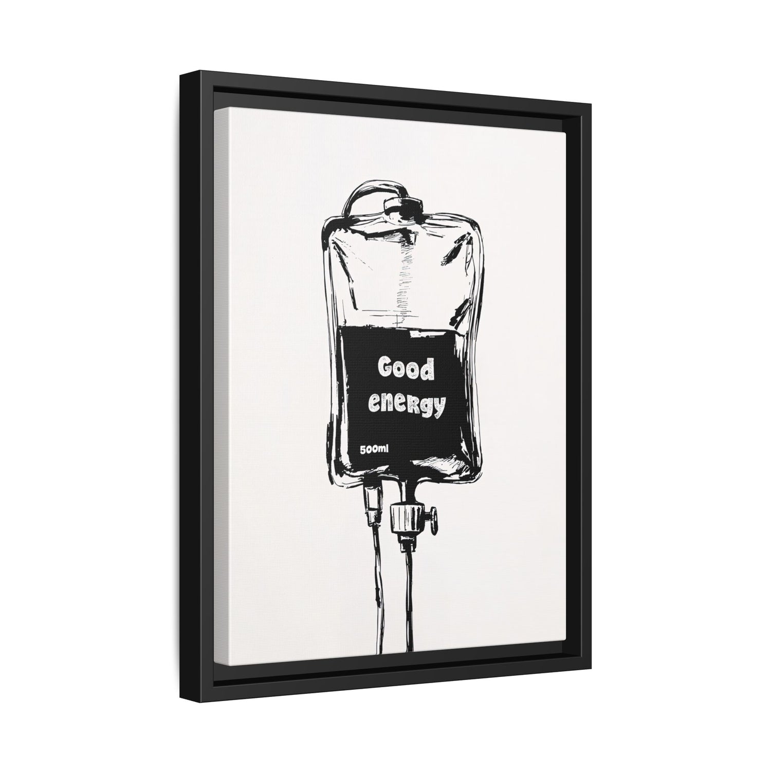Framed Canvas - Good Energy IV Bag