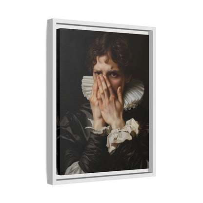 Framed Canvas - The Foul Flush Reaction