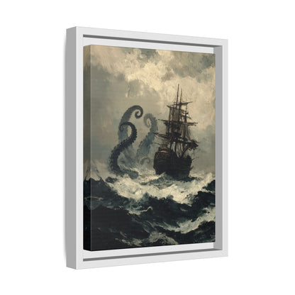 Framed Canvas - Into the Kraken’s Wake