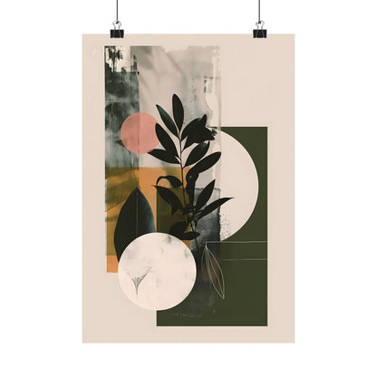 Earthy Geometric Botanicals