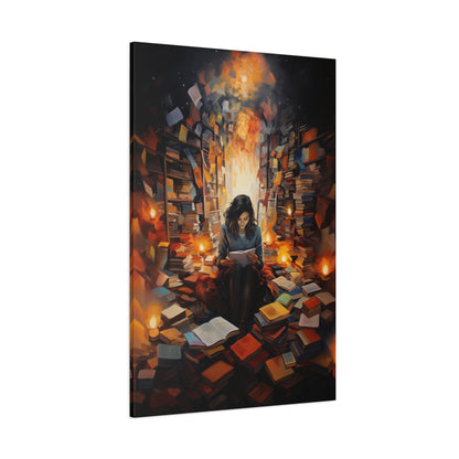 1.25" Matte Canvas - The Sanctuary of Stories